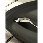 Ложка чайная из нержавеющей стали «Милано», длина 15 см, толщина 1 мм, цвет серебряный - Фото 3