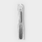 Кондитерская лопатка - палетка прямая Доляна, 27×3 см, рабочая часть 15 см, серебристая - Фото 6