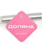 Кондитерская лопатка - палетка изогнутая Доляна, 31.5×3 см, рабочая часть 16.7 см, для блинов, серебристая - Фото 7