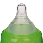 Бутылочка для кормления антиколиковая с ручками, 260 мл, от 6 мес., цвет зелёный - Фото 3