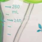 Бутылочка для кормления антиколиковая с ручками, 260 мл, от 6 мес., цвет зелёный - Фото 4
