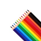 Карандаши 12 цветов Carioca Tita, яркий ударопрочный грифель 3.0 мм, шестигранные, пластиковые, картон, европодвес - Фото 3