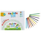 Карандаши пластиковые 12 цветов /288 штук Carioca Tita 3.0 мм (для детских садов) шестигранные, пластиковый бокс 42833 - Фото 1