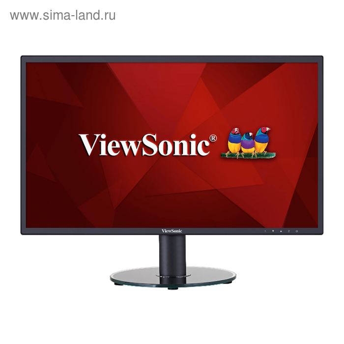 Монитор ViewSonic VA2719SH 27", IPS, 1920x1080, 60Гц, 5мс, VGA, HDMI, чёрный - Фото 1