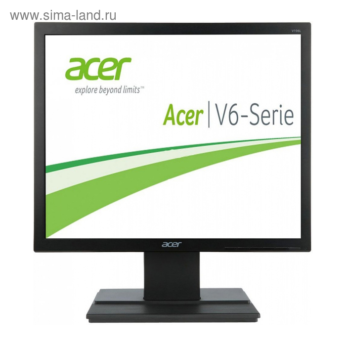 Монитор Acer V196LBb 19", IPS, 1280x1024, 60Гц, 5мс, VGA, чёрный - Фото 1