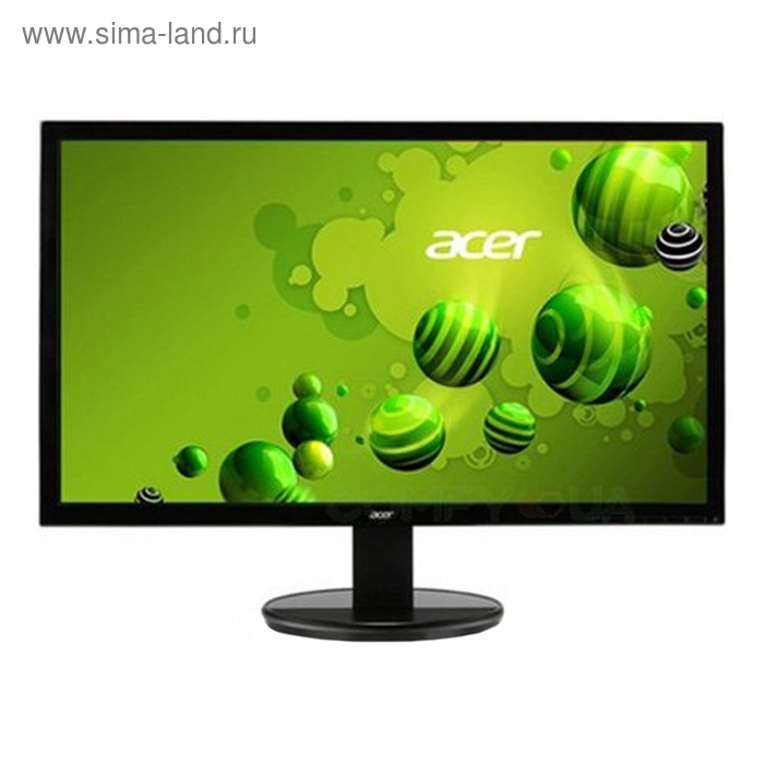 Монитор Acer 21.5" EB222Qb черный TN+film LED 5ms 16:9 матовая 200cd 1920x1080 D-Sub FHD - Фото 1