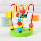 Игрушка из дерева для детей. Серпантинка «Лев», 2 завитка - Фото 2