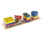 Пирамидка логическая «Фигуры», окрас глянцевый - Фото 7