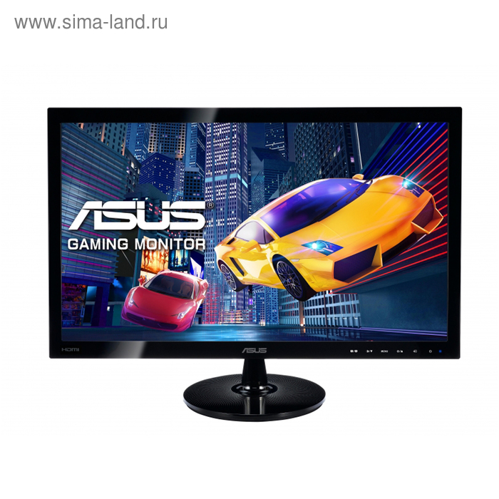 Монитор Asus 24" VS248HR черный TN+film LED 16:9 DVI HDMI матовая 250cd 1920x1080 D-Sub FHD   329520 - Фото 1