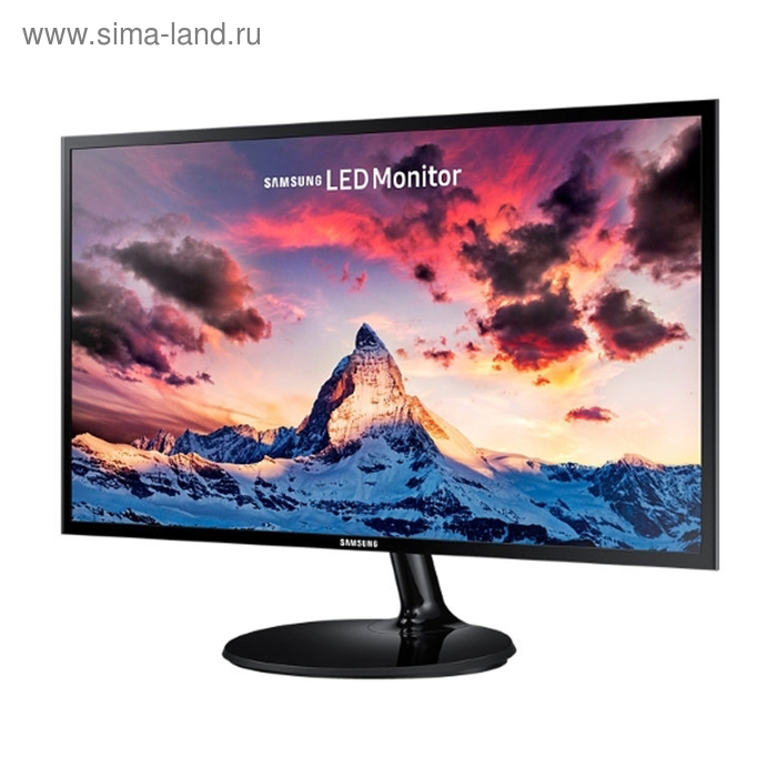 Монитор Samsung 23.5" S24F350FHI черный PLS LED 16:9 HDMI 250cd 178/178 1920x1080 D-Sub - Фото 1