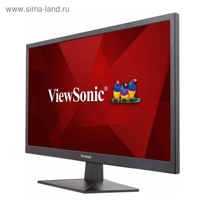 Монитор ViewSonic 23.6" VA2407H черный TN LED 5ms 16:9 HDMI 250cd 170/160 1920x1080 D-Sub - Фото 1