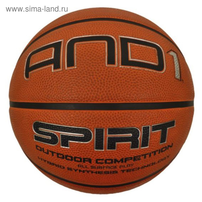 Баскетбольный мяч AND1 Spirit 5 - Фото 1