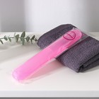 Футляр для зубной щётки Доляна, 20 см, цвет розовый - Фото 4