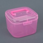 Контейнер для хранения на защелке, 16×16×10,5 см, цвет МИКС - Фото 8