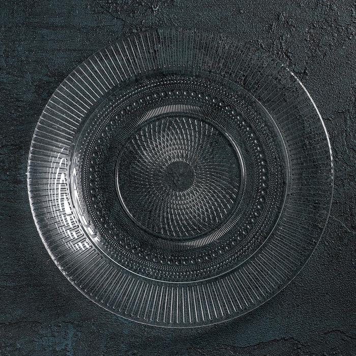 Тарелка обеденная Luminarc «Луиз», d=25 см, стекло - Фото 1