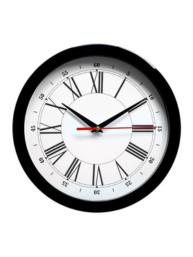 Часы настенные, d-28 см, интерьерные, Классика, бесшумные