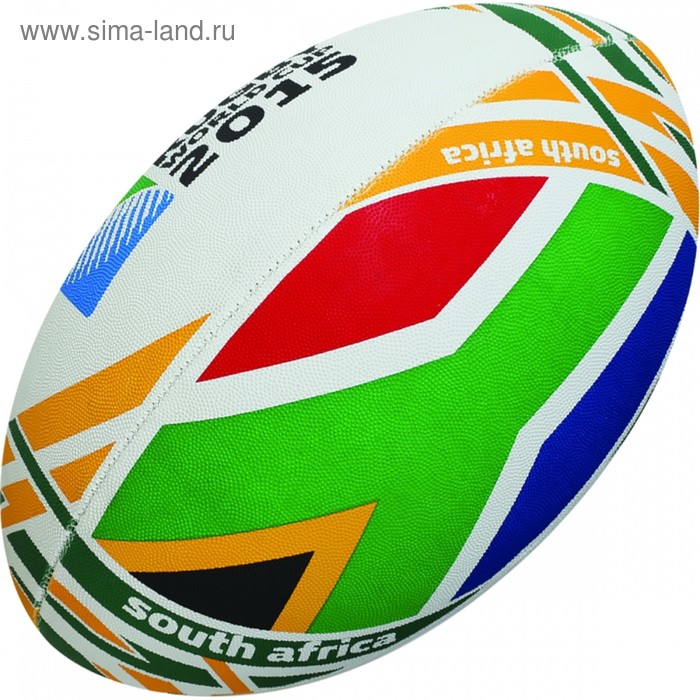 Мяч GILBERT RWC2015 SUPPORTER SOUTH AFRICA 5 48413805 - Фото 1