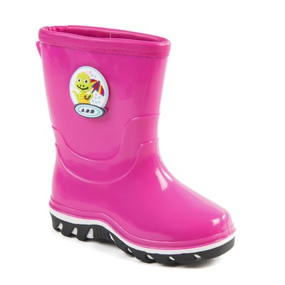 Сапоги детские, цвет розовый, размер 24