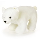 Мягкая игрушка "Белый медведь" с вышитой рыбой, №1 - Фото 1