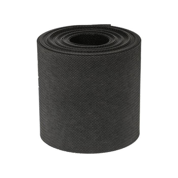 Лента бордюрная, 0.15 × 10 м, толщина 1.2 мм, пластиковая, чёрная, Greengo - фото 1908361382