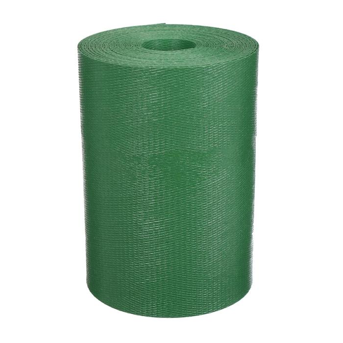 Лента бордюрная, 0.2 × 10 м, толщина 1.2 мм, пластиковая, зелёная, Greengo - фото 1908361436
