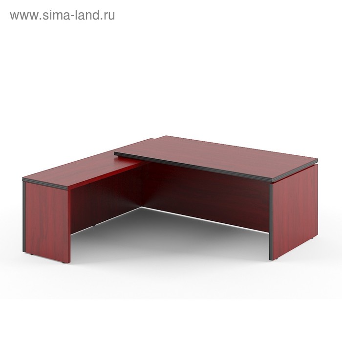 Стол руководителя TORR TCT 1820(L), вишня мемфис - Фото 1