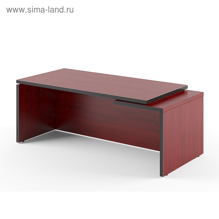 Стол руководителя TORR TCT 209(R), вишня мемфис - Фото 1