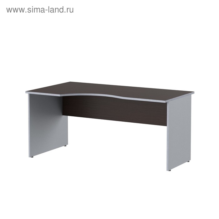 Стол криволинейный IMAGO СА-1Л, венге магия/металлик - Фото 1