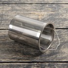 Чайник стеклянный заварочный «Мари», 1,2 л, 18,5×16×12,5 см, металлическое сито - фото 24348972