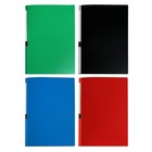 Папка А4, 80 прозрачных файлов, 400 мкм, МИКС - Фото 2