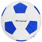 Мяч футбольный ONLYTOP, ПВХ, машинная сшивка, 32 панели, р. 5 - Фото 5