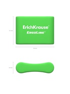 Ластик ErichKrause ErgoLine Pillow, 33×21×8 мм, мягкий, гипоаллергенный, микс - Фото 2