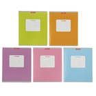 Тетрадь 24 листа линейка "Горошек", картонная обложка, микс - Фото 1