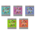 Тетрадь для записи иностранных слов ErichKrause. Hello, А5+, 48 листов, в линейку, три столбца, обложка из мелованного картона, блок офсет, МИКС - Фото 2