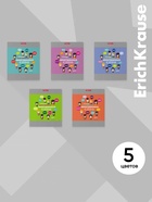 Тетрадь для записи иностранных слов ErichKrause. Hello, А5+, 48 листов, в линейку, три столбца, обложка из мелованного картона, блок офсет, МИКС - Фото 2