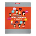 Тетрадь для записи иностранных слов, 48 листов в линейку, ErichKrause Hello, три столбца: слово, транскрипция, перевод, МИКС - Фото 13