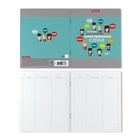 Тетрадь для записи иностранных слов ErichKrause. Hello, А5+, 48 листов, в линейку, три столбца, обложка из мелованного картона, блок офсет, МИКС - Фото 20