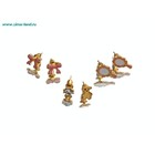 Пусеты «Миксовый бум» - Фото 1