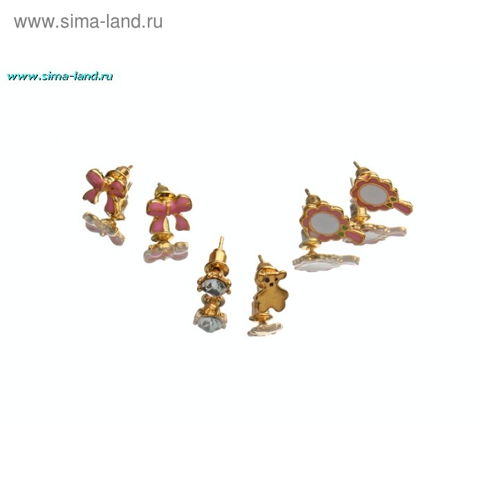 Пусеты «Миксовый бум» - Фото 1