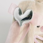Мягкая игрушка "Зайка Ми" с сумочкой и сердечком, 15 см - Фото 4