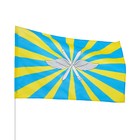 Флаг ВВС, 90 х 135 см, полиэфирный шёлк - Фото 2