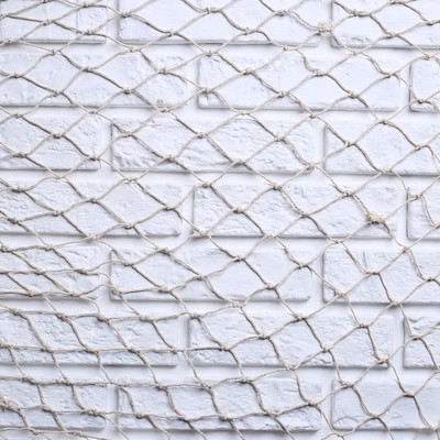 Декоративная сетка настенная «Белая», 100×200 см