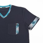 Комплект мужской (футболка, брюки) PDK-179 цвет тёмно-синий, р-р 46 - Фото 6