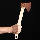 Сувенирное деревянное оружие "Топор Охотничий", 43 см, массив бука - фото 297995290