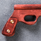 Сувенирное деревянное оружие "Пистолет полицейский", 25 см, массив бука - Фото 2