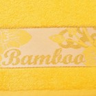 Полотенце подарочное "Этель" Для женщин, жёлтый 70х140 см бамбук, 450 г/м² - Фото 3
