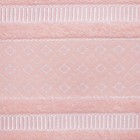 Полотенце подарочное "Этель" Для женщин, дымчато-розовый 70х140 см бамбук, 450 г/м² - Фото 3