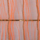 Сетка «Бора» металлизированная, BOZA, ярко-оранжевый, 0,53 x 4,57 м - Фото 2