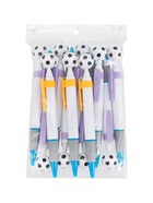 Ручка-прикол Calligrata «Футбольный мяч», шариковая, МИКС (комплект 12 шт) - фото 68074063