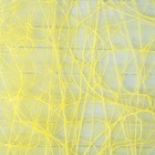 Сетка «Флерон», металлизированная, BOZA, лимонный, 0,53 x 4,57 м - Фото 2